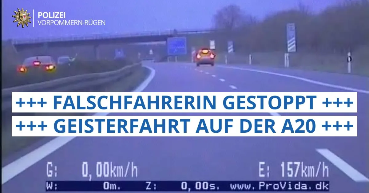 Polka w Niemczech pędziła pod prąd 210 km/h autostradą. Policja użyła kolczatki