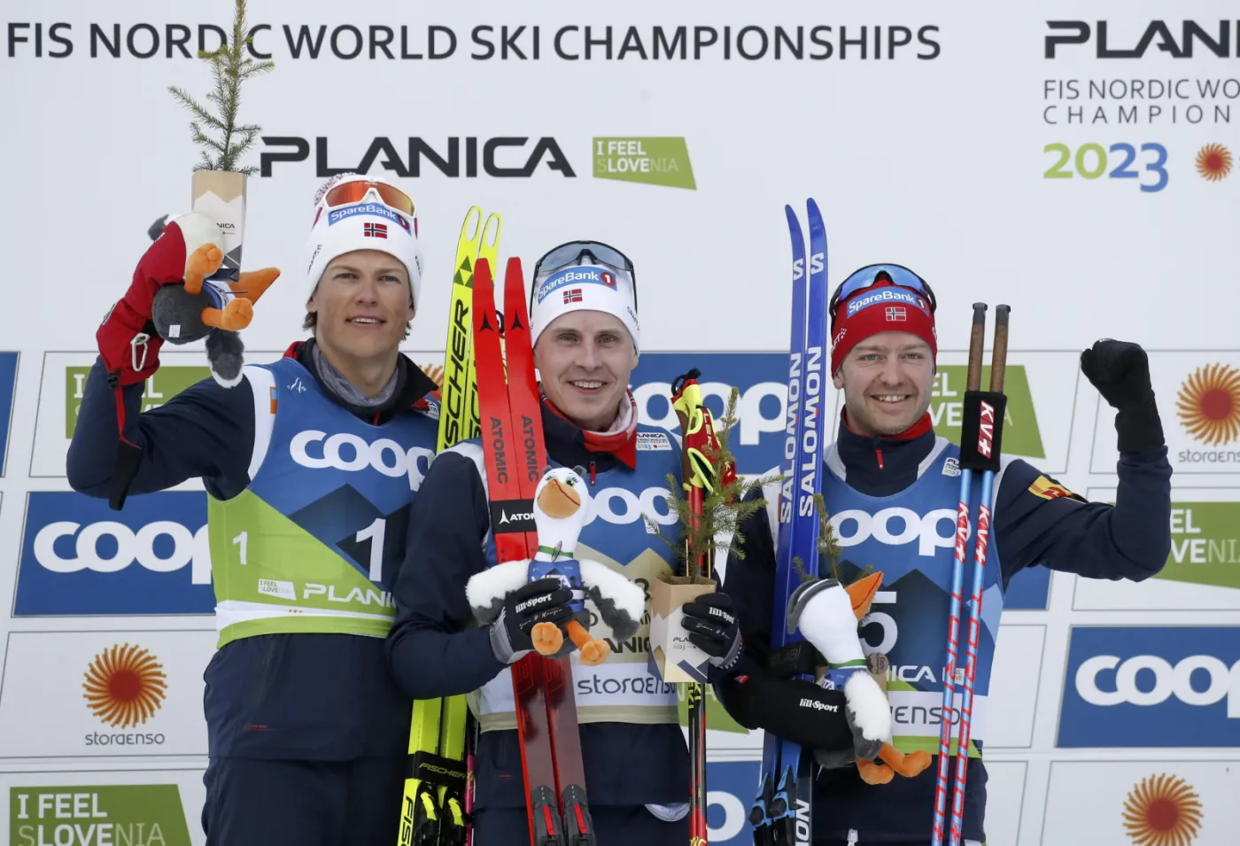 Norwegowie zdominowali bieg łączony na 30 km, Bryja zdublowany