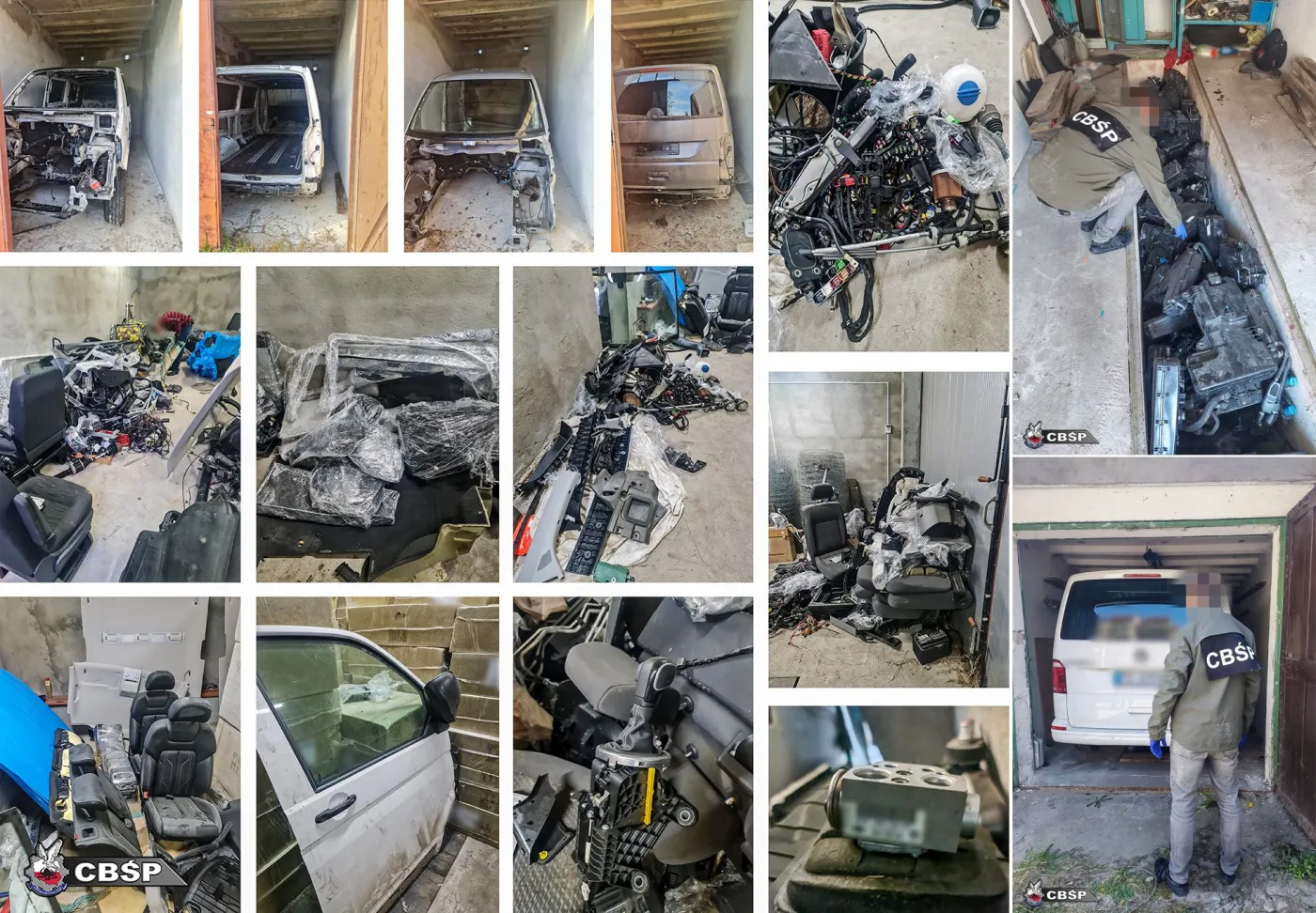 Policja nie miała litości dla złodziei, gang samochodziarzy rozbity