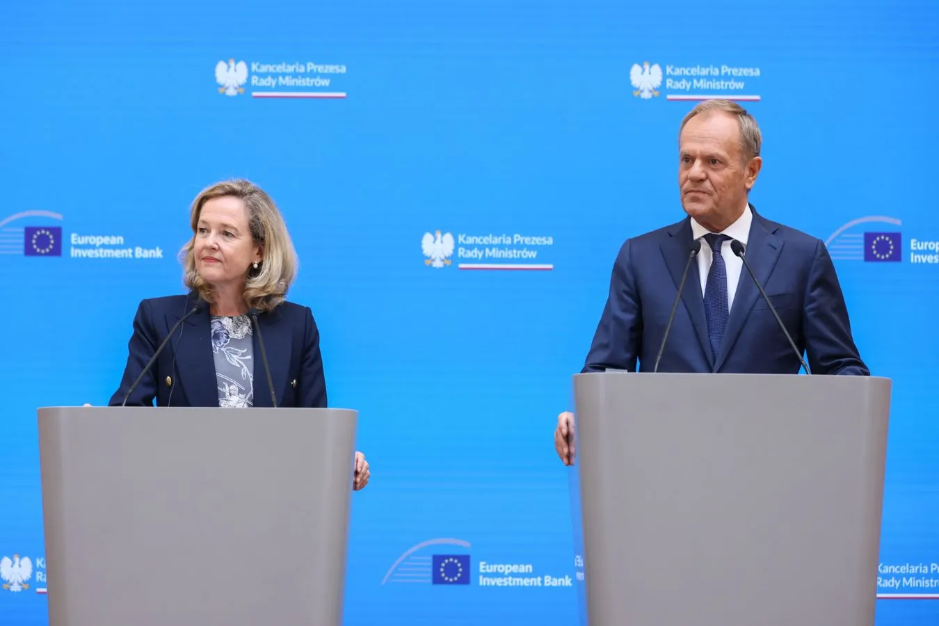 Donald Tusk, Nadia Calvino