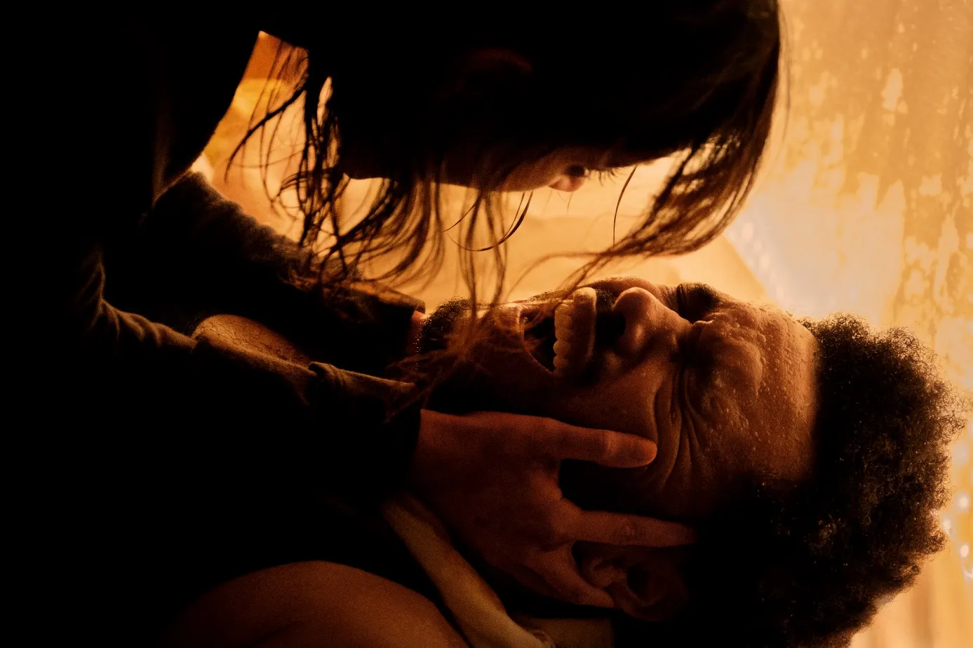 Jenna Ortega i Abel Tesfaye "The Weeknd" w filmie "Hurry Up Tomorrow"