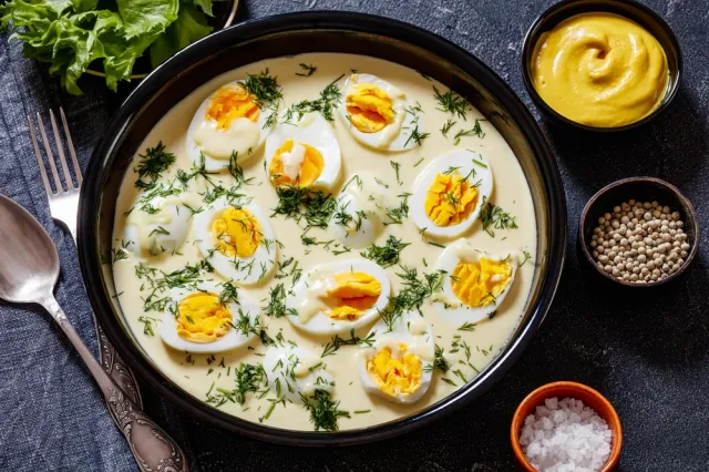 Hit stołówek na postny obiad. Przepis Jaśka Kuronia na przepyszne danie z jajek [WIDEO]