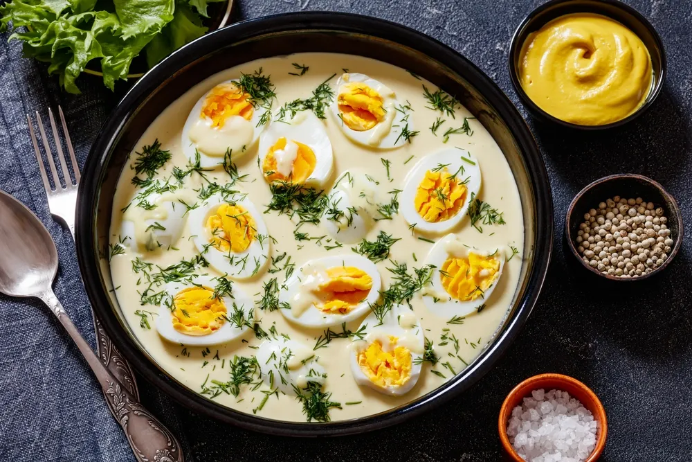 Hit stołówek na postny obiad. Przepis Jaśka Kuronia na przepyszne danie z jajek [WIDEO]