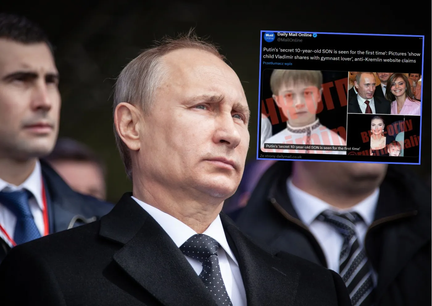 Cały świat zobaczył twarz ukrywanego syna Putina? Zdjęcia obiegły sieć