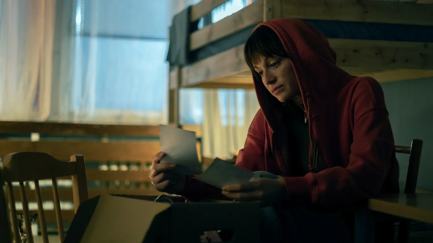 Aleksandra Adamska w pierwszym odcinku drugiego sezonu serialu "Pati"