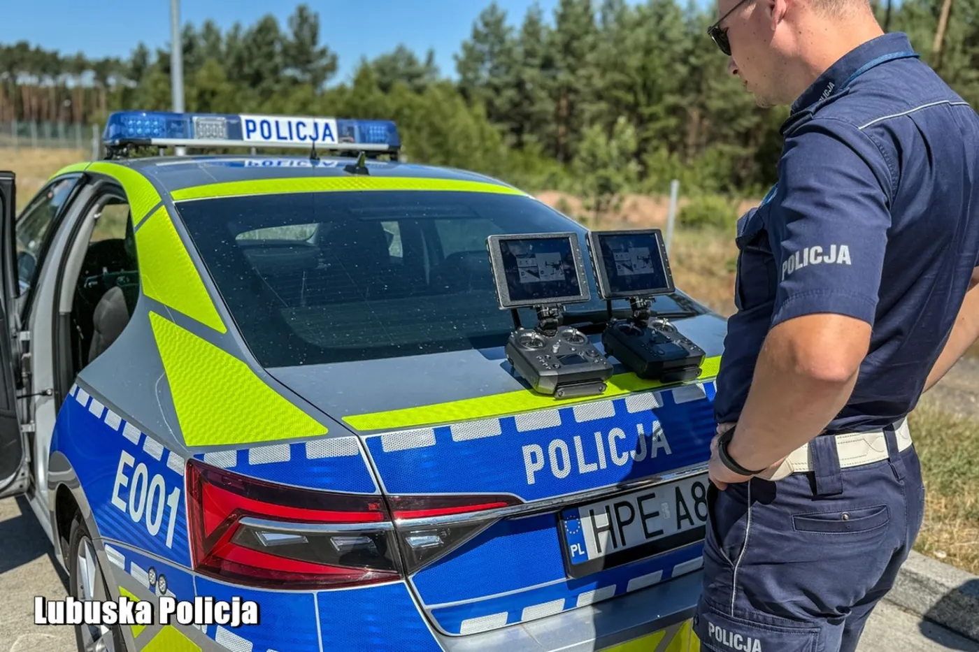 Policja kontroluje kierowców