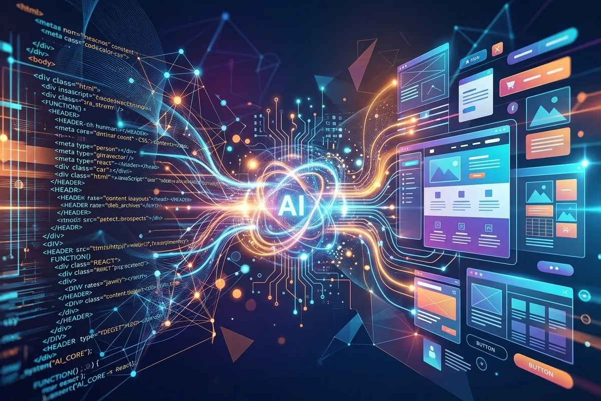 Jak AI zmienia sposób tworzenia stron internetowych