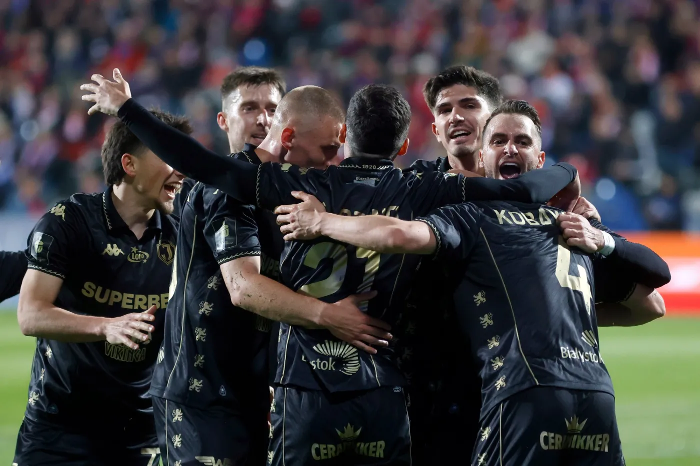 Jagiellonia wciąż w grze o mistrza. Raków pogrzebał szanse na tytuł