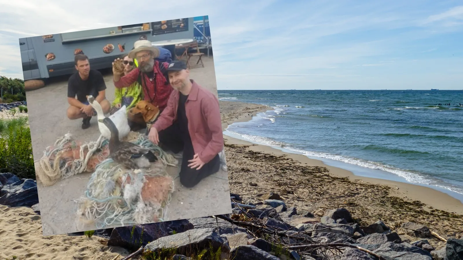 Sensacyjne odkrycie na Helu. Sprzątał plażę i znalazł wielki skarb w śmieciach