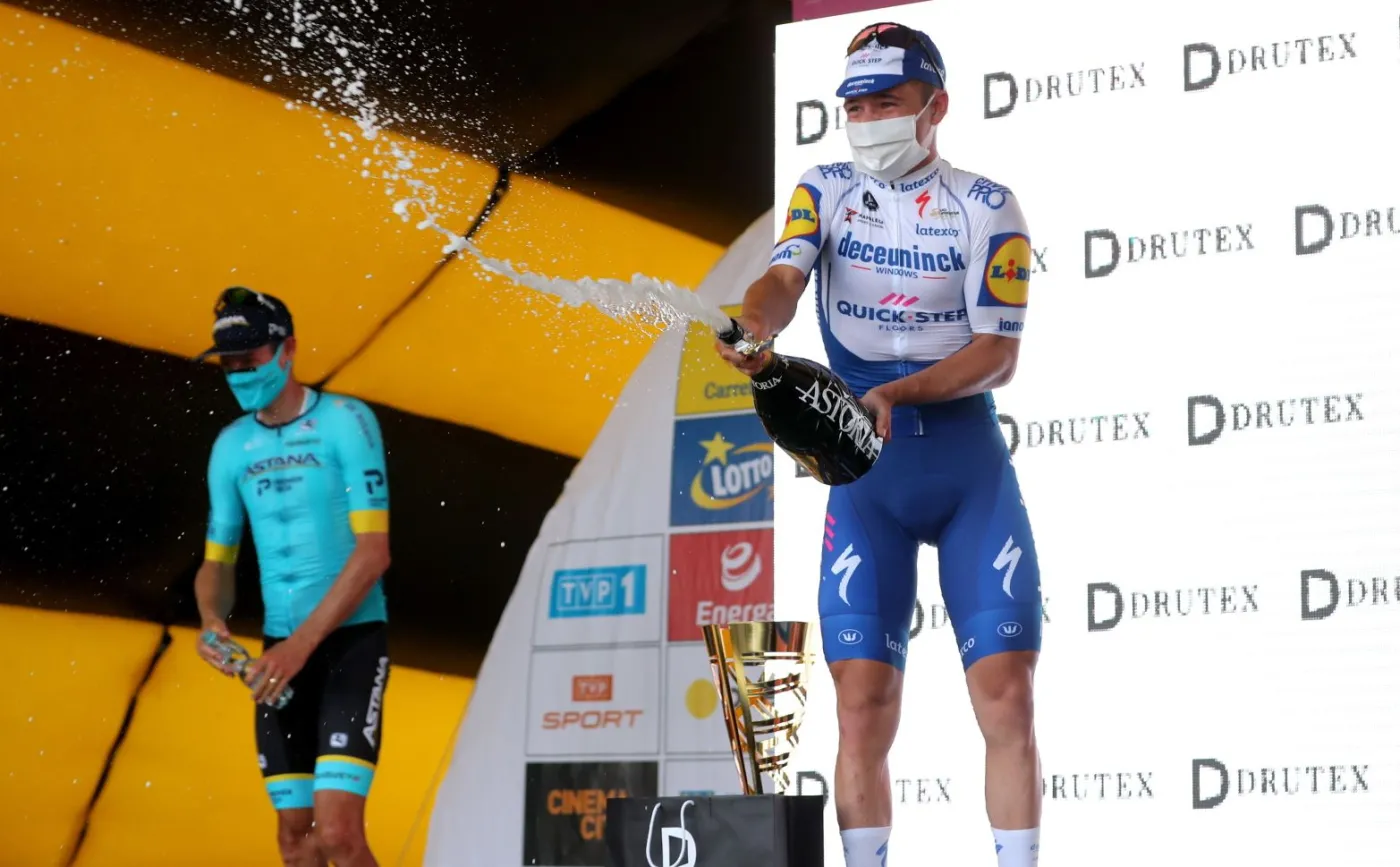 Evenepoel: Wiedziałem, że będę cierpieć, ale nie bardziej niż Fabio