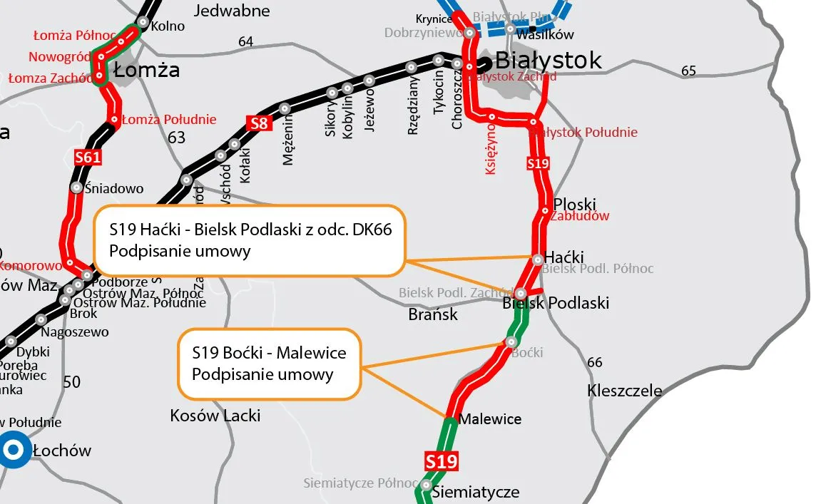 Via Carpatia S19 dłuższa o nowe odcinki. Z Podlasia ekspresowo na Słowację