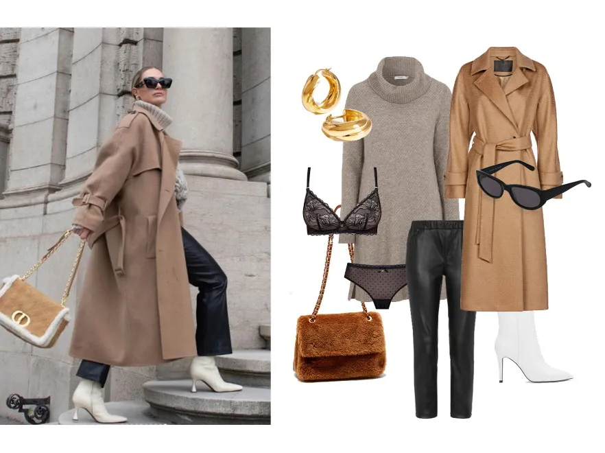 Ciepłe i modne: STYLIZACJE na 7 chłodnych dni tygodnia inspirowane stylem influencerek