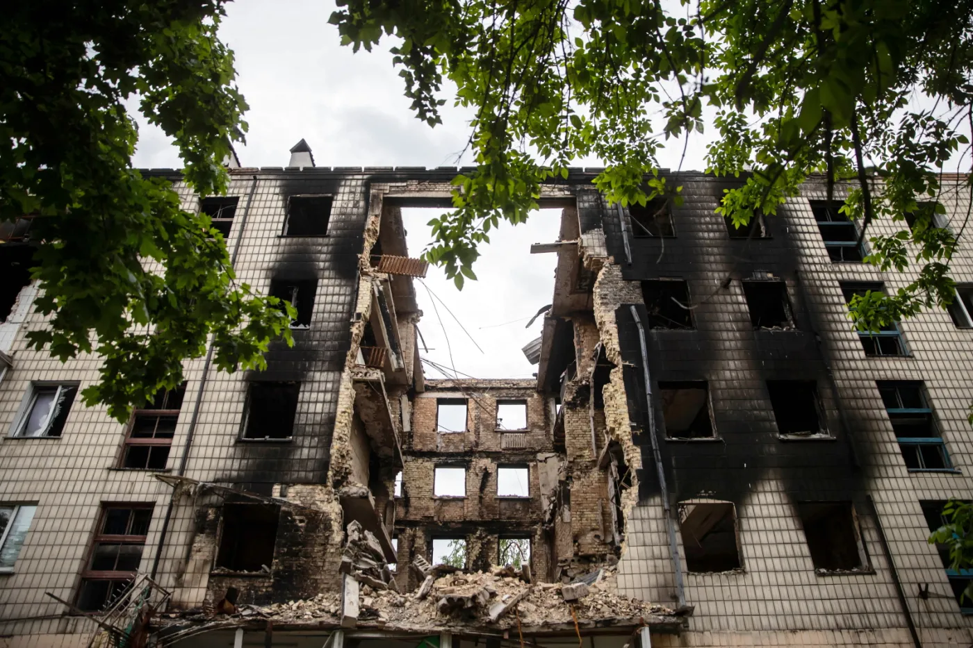 Rozminowywanie Borodzianki z rosyjskich min i niewybuchów potrwa co najmniej pięć lat