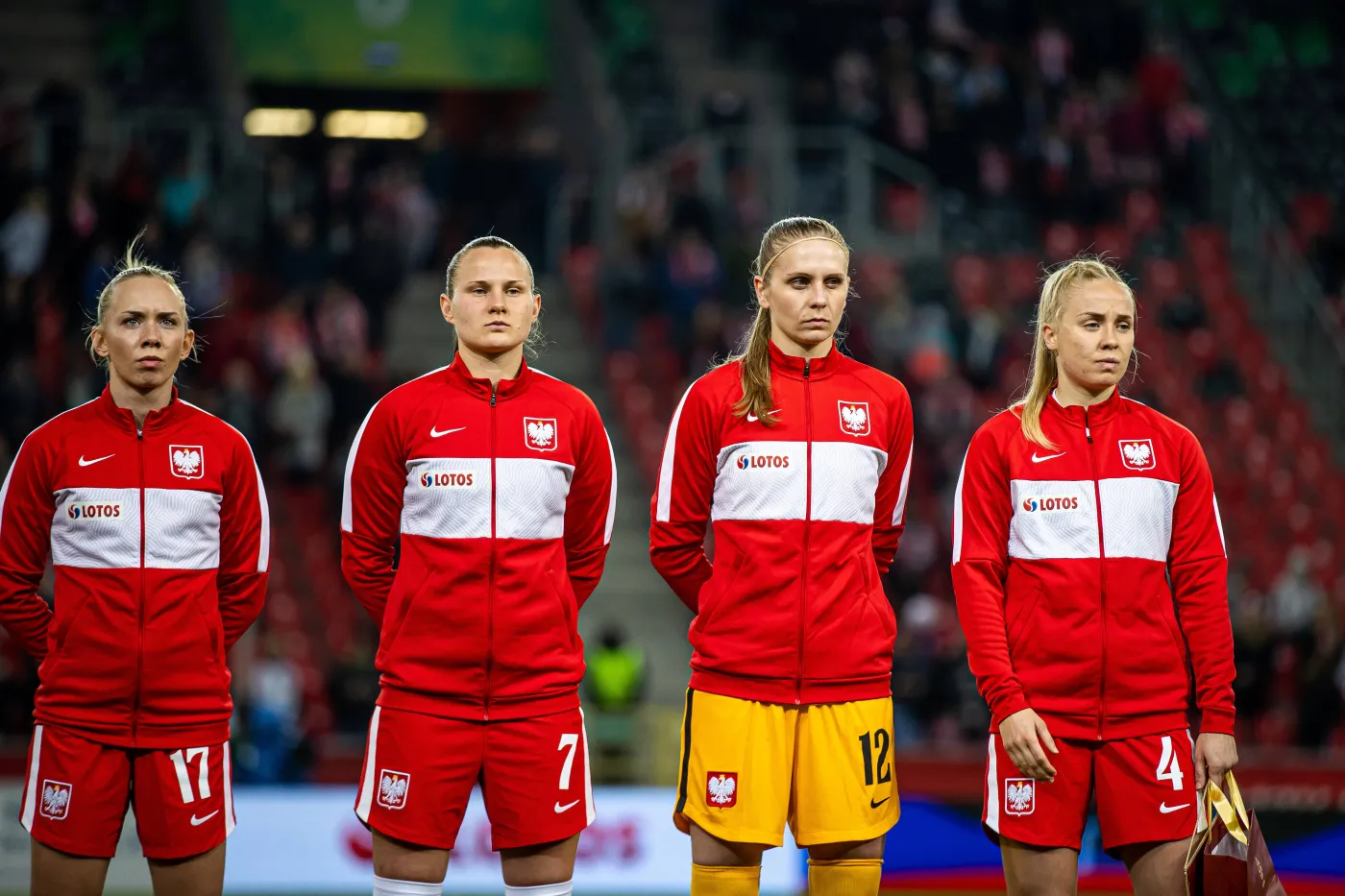 PAULINA BUSZEWSKA, MALGORZATA MESJASZ, KAROLINA KLABIS i PAULINA DUDEK