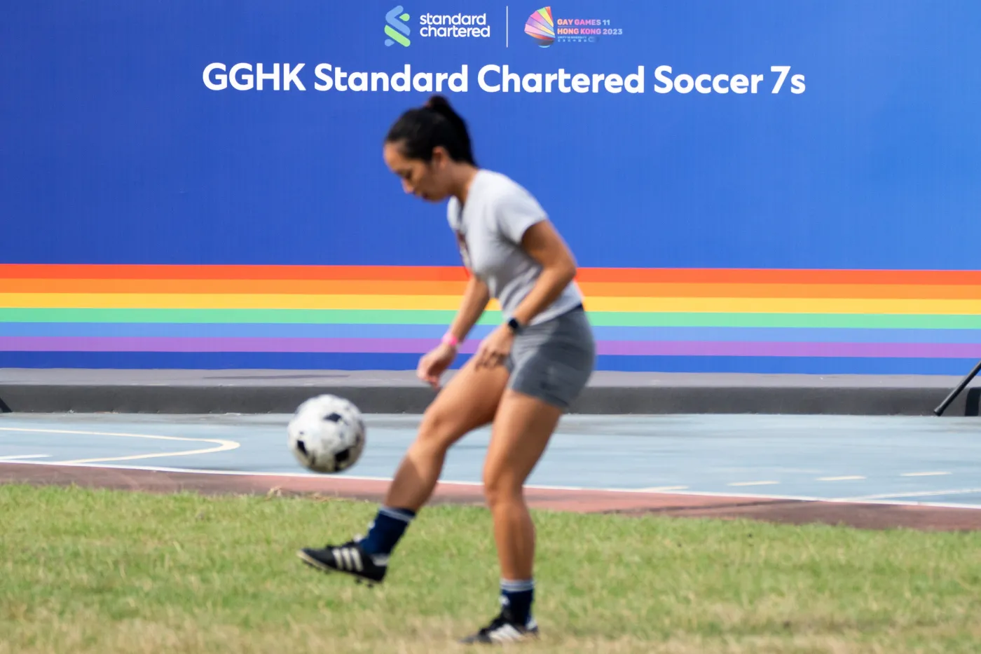 Lesbijki, geje, osoby biseksualne i transpłciowe rywalizują w Hongkongu [FOTO]