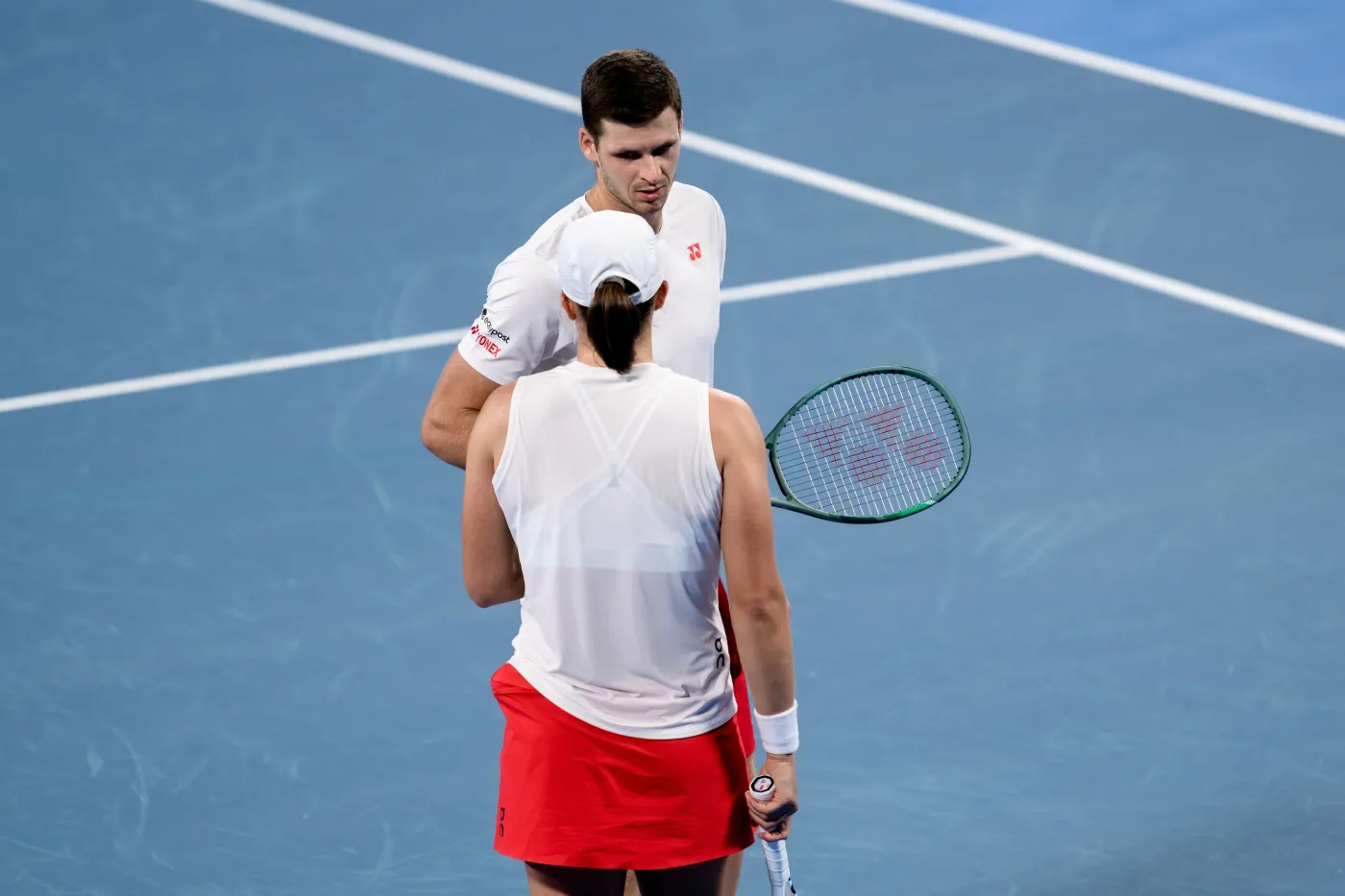 Iga Świątek i Hubert Hurkacz