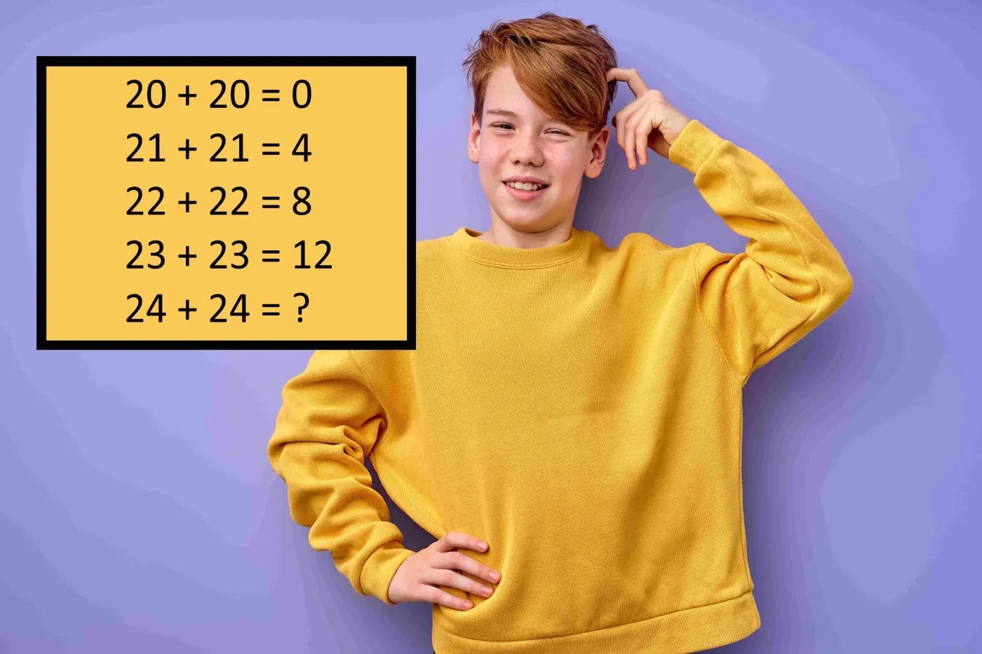 30 sekund - tyle na rozwiązanie tej zagadki potrzebuje uczeń podstawówki. A ty?