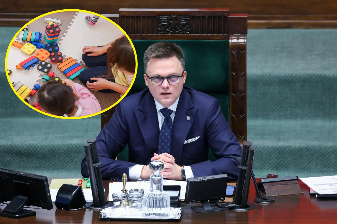 Hołownia otworzył "przedszkole posiedzeniowe". Projekt finansuje Kancelaria Sejmu