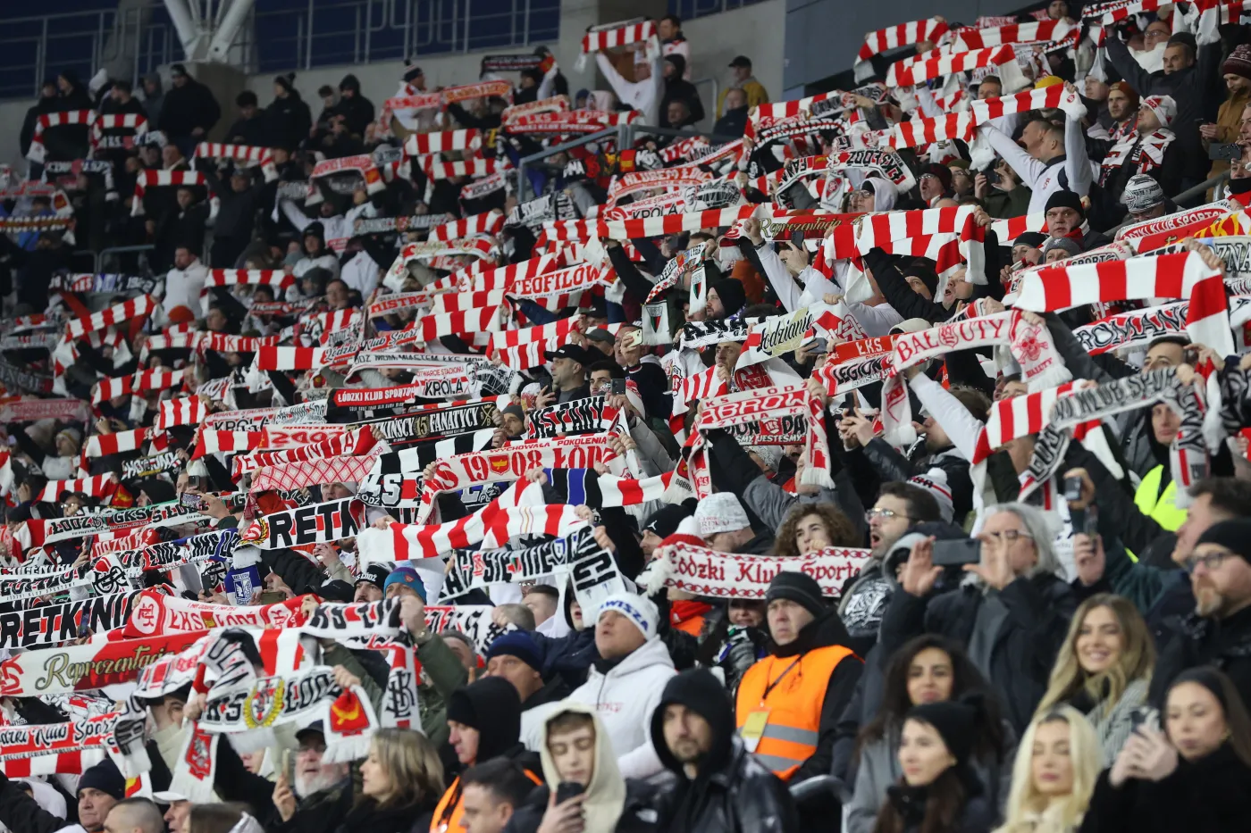 Kibice ŁKS Łódź