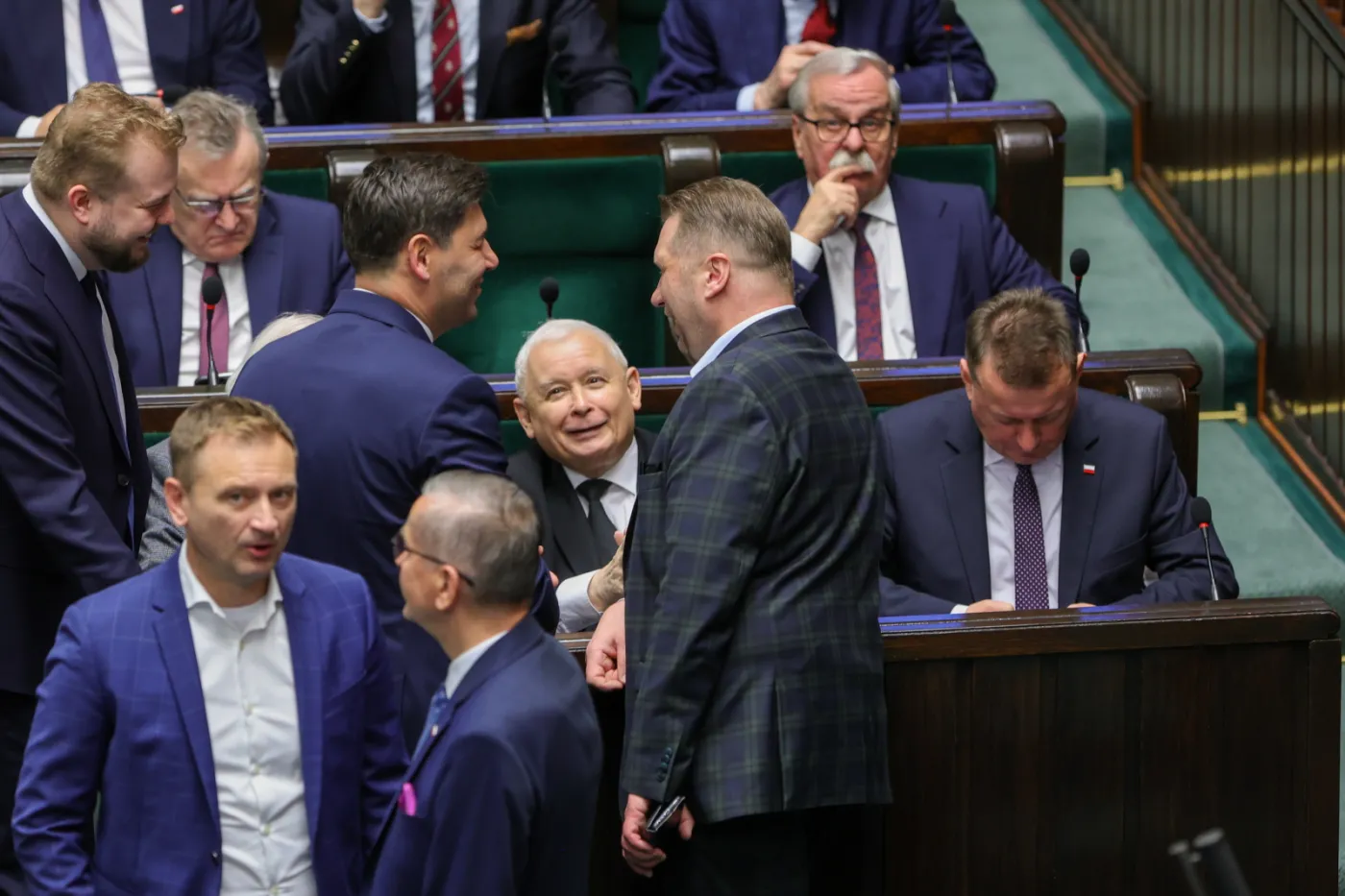 Dantejskie sceny w siedzibie PiS? "Byłem u prezesa"
