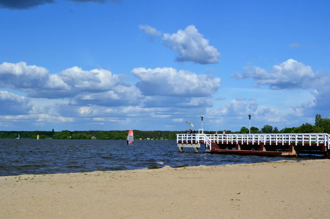 Zegrze Nieporęt plaża Warszawa zalew 