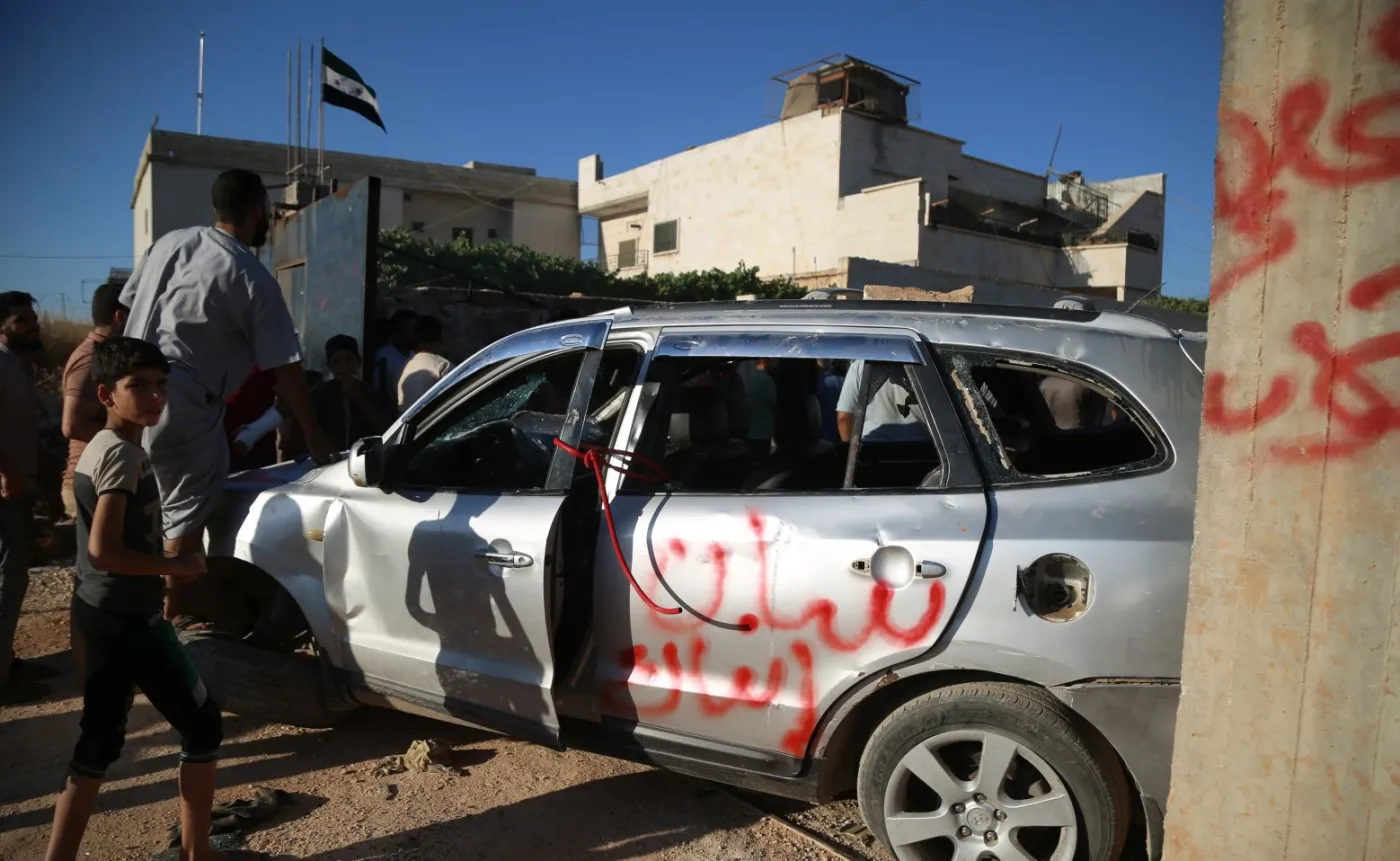 Protesty przeciwko Turcji w północnej Syrii po zamieszkach w Kayseri