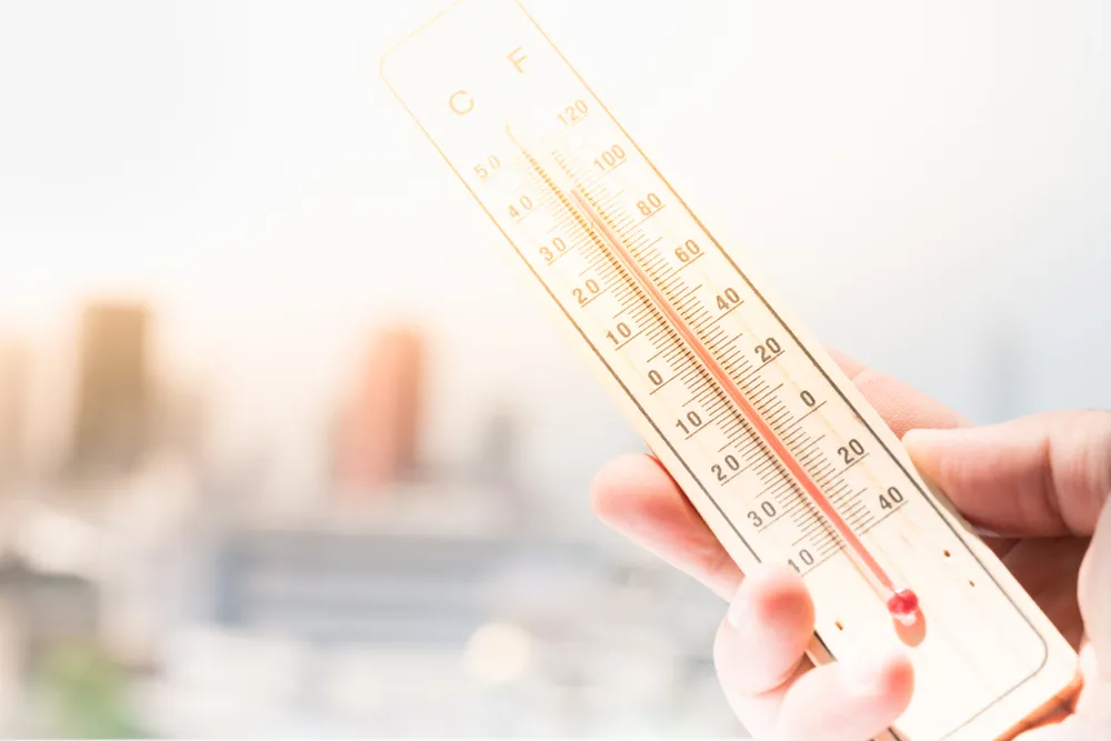 termometr pogoda gorąco upał 
