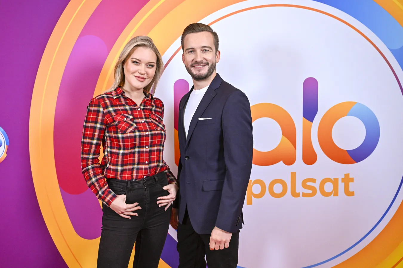 Ewelina Ruckgaber i Łukasz Strzałka od lat grają w serialu "Gliniarze"