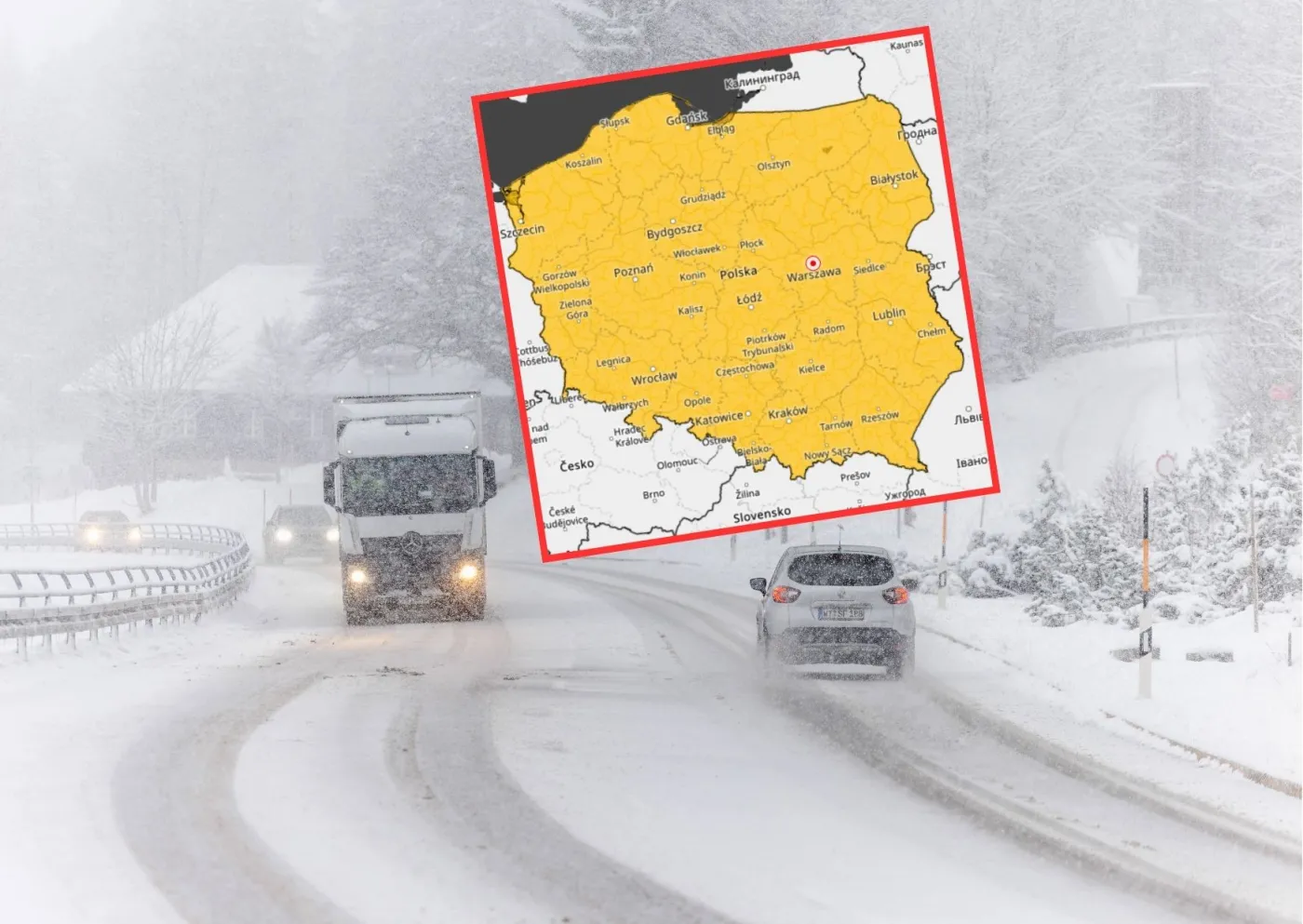 Śnieżyce to nie wszystko. W prognozach widać coś jeszcze. Są alerty IMGW