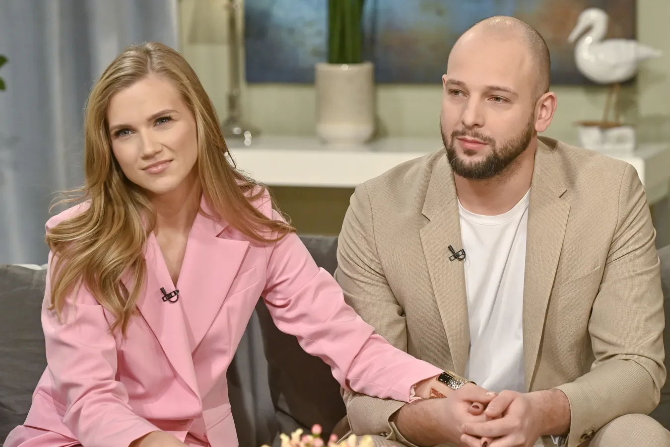 Agnieszka Kaczorowska i Maciej Pela tak podzielili się córkami w Boże Narodzenie