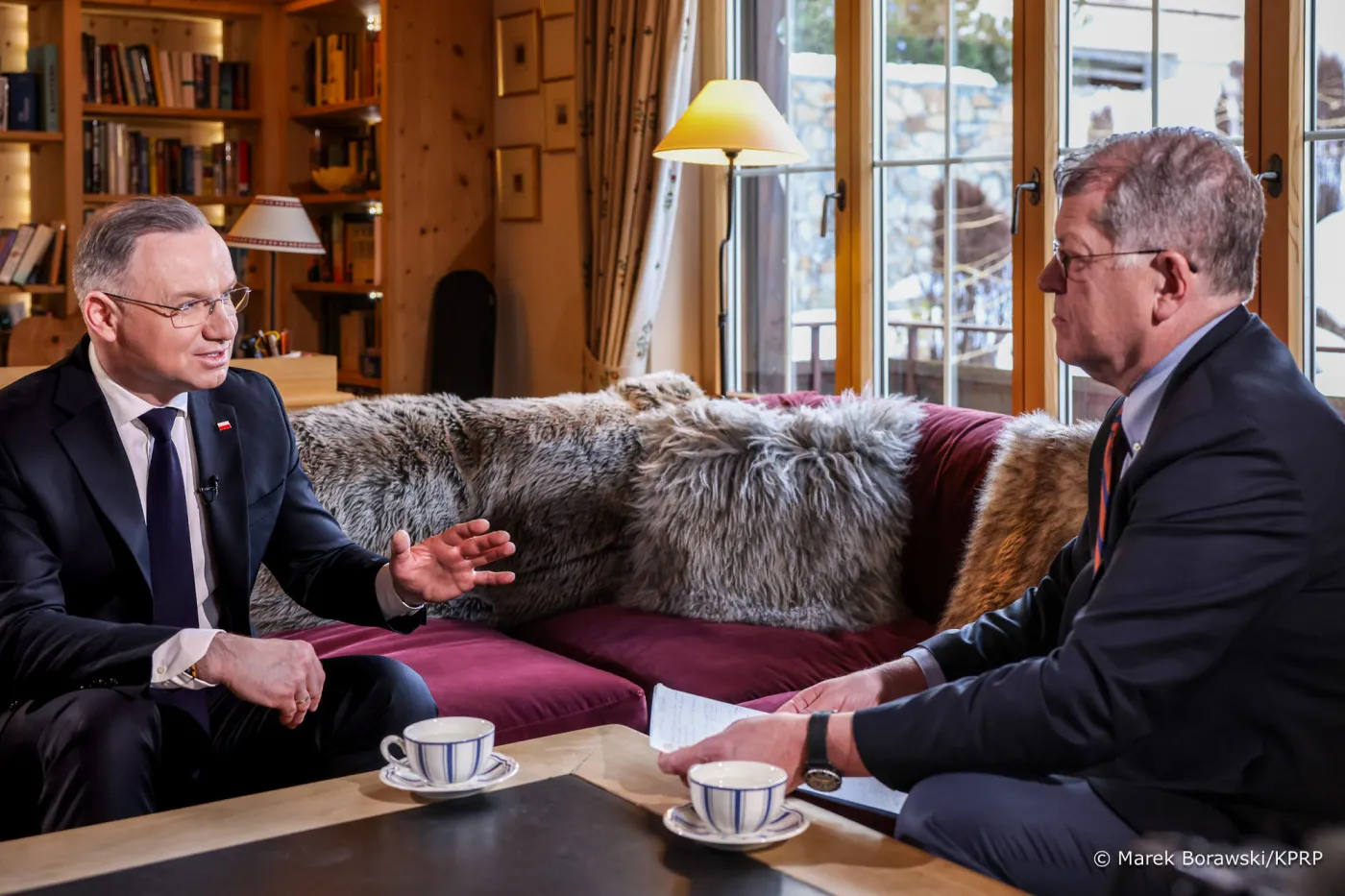 Prezydent Andrzej Duda w wywiadzie dla stacji telewizyjnej Al Jazeera