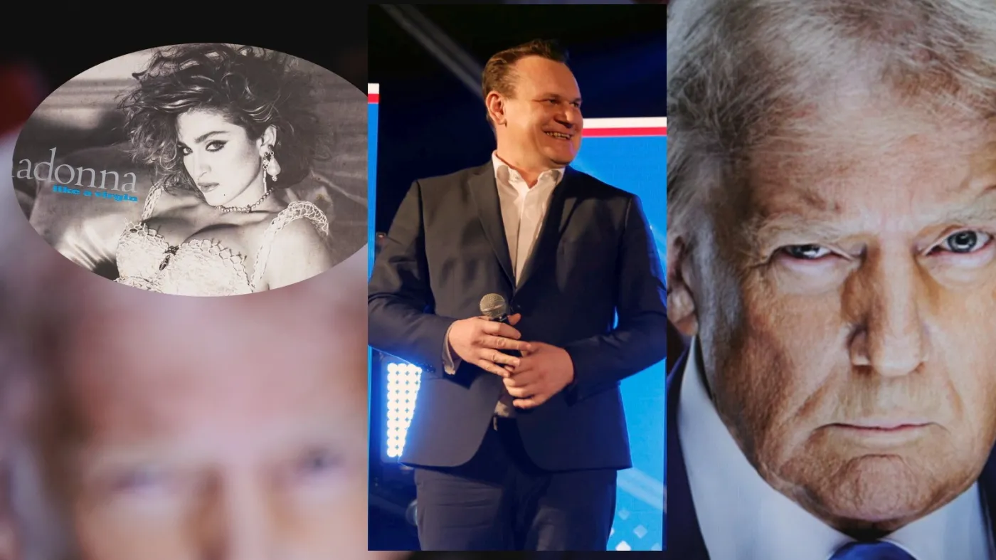 Dominik Tarczyński zaatakował Madonnę, bo skrytykowałą Donalda Trumpa