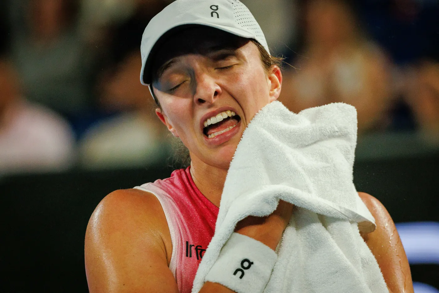 Amerykanie ugościli Igę Świątek ruskimi pierogami. Co jeszcze znalazło się w menu tenisistki?