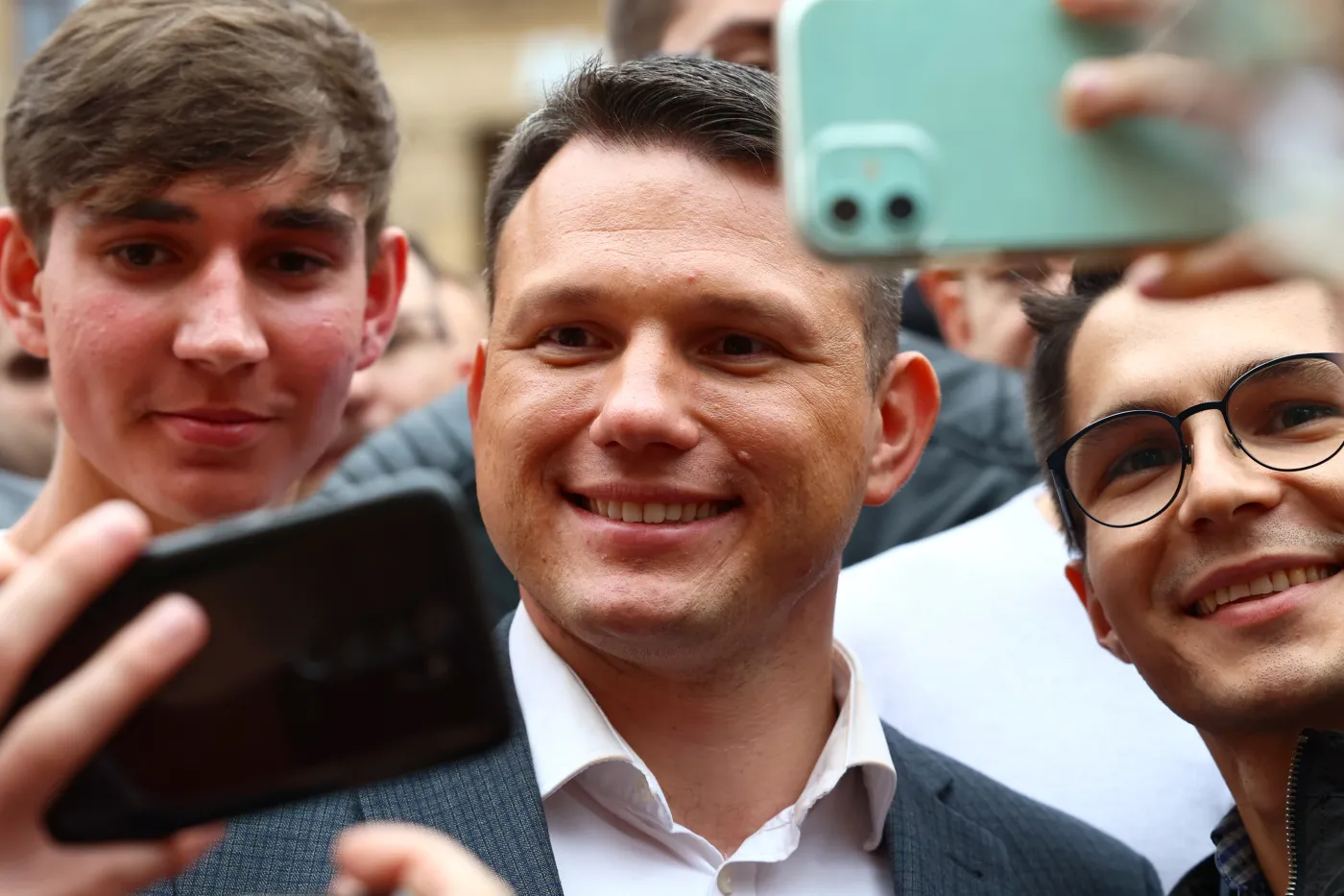 Mentzen w Rypinie: "Uszczelnię granice, nie będzie masowej migracji do Polski"