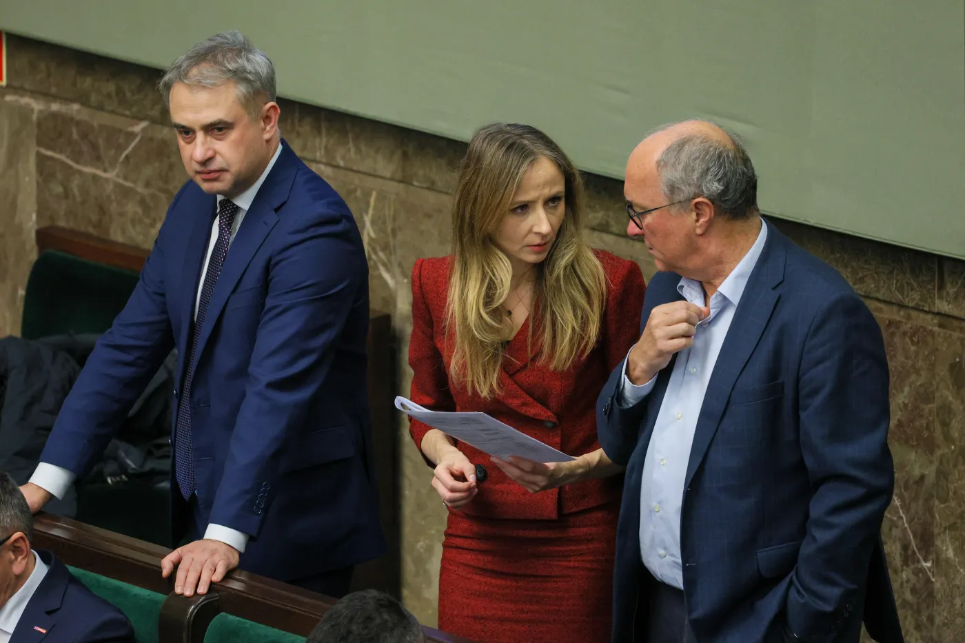 Krzysztof Gawkowski, Agnieszka Dziemianowicz-Bąk i Włodzimierz Czarzasty