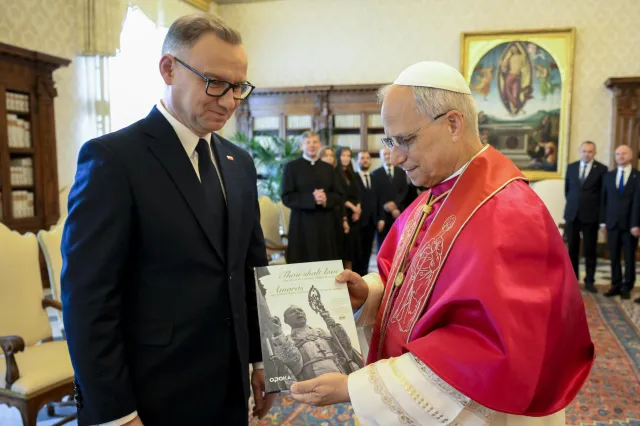 Duda żegna się z urzędem u papieża. Prosił o audiencję dla Nawrockiego
