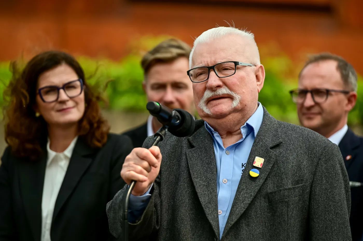 Lech Wałęsa w szpitalu. Zamieścił bardzo lakoniczny wpis