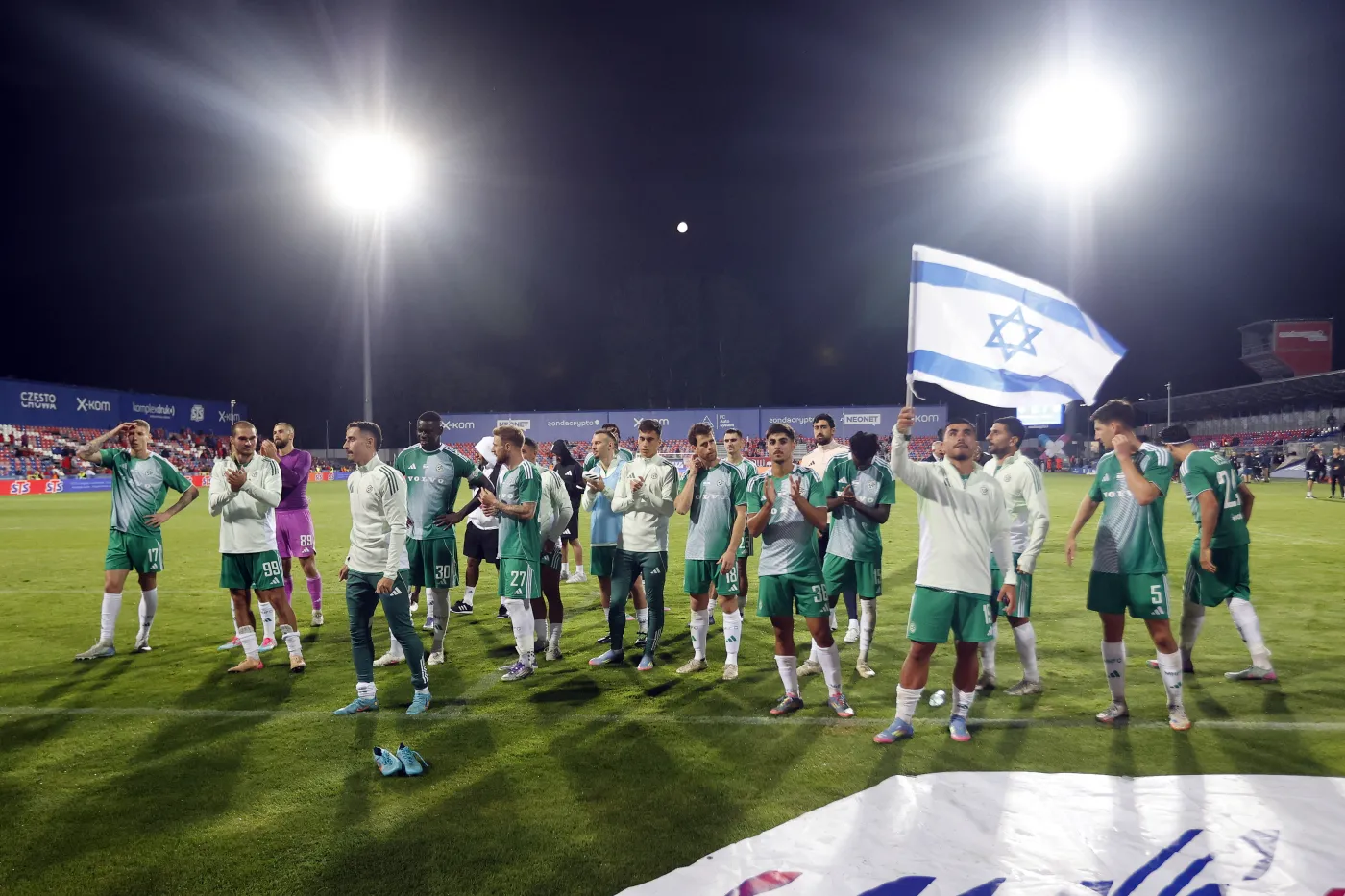 Wstyd! Zobacz, co piłkarze z Izraela zostawili po sobie w Częstochowie