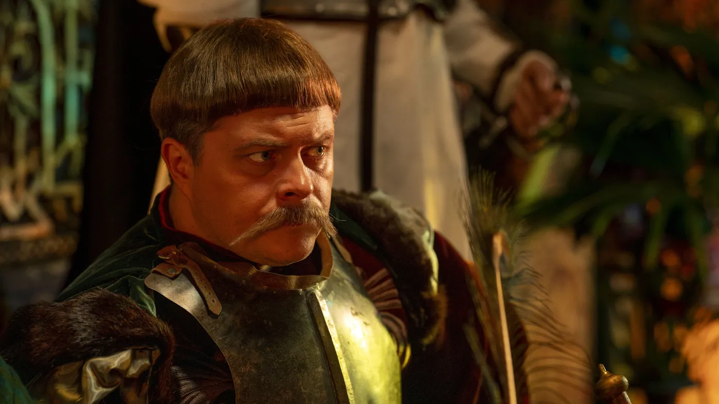 Tomasz Schuchardt jako Jan III Sobieski w drugim sezonie serialu "1670"