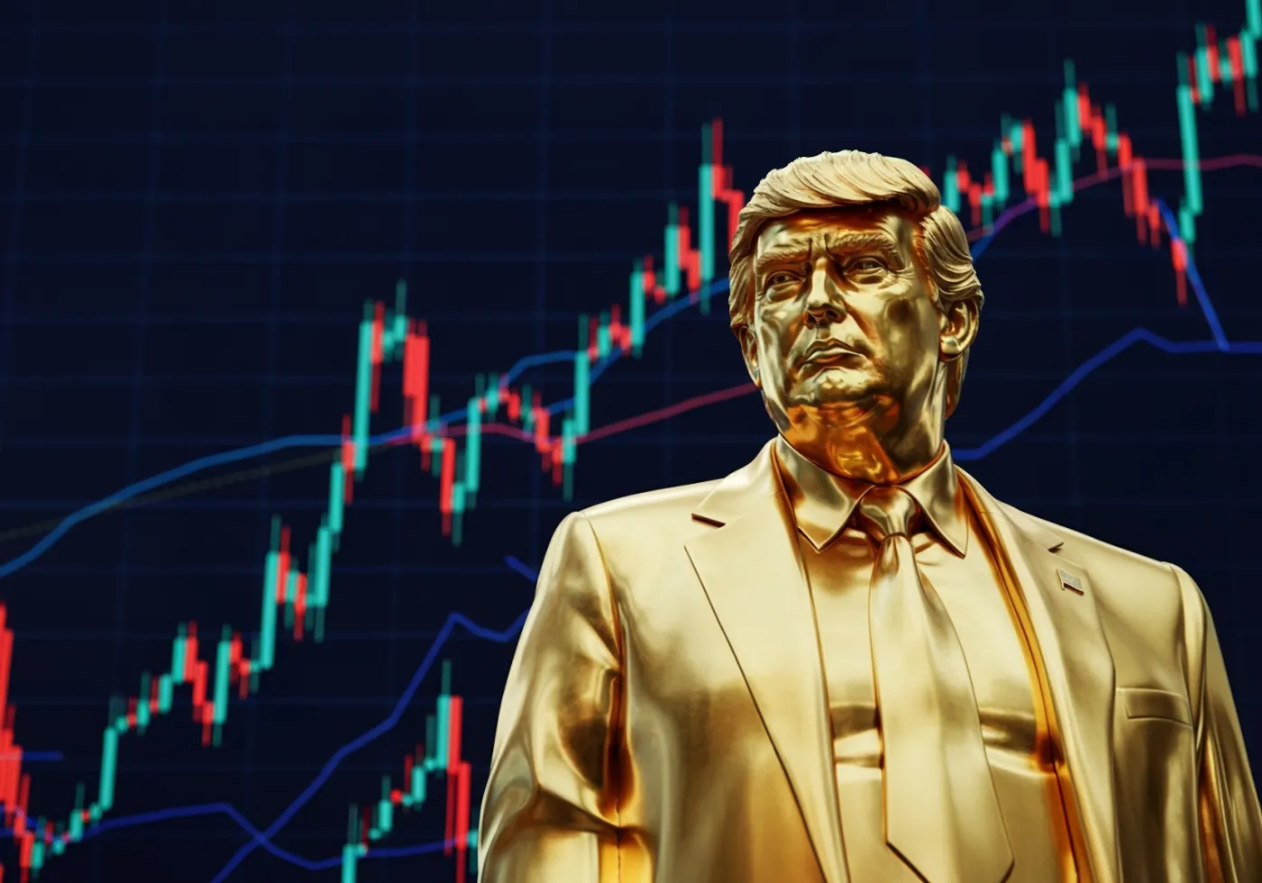 Cena złota pobiła rekord wszech czasów. Polityka Trumpa napędza wzrost