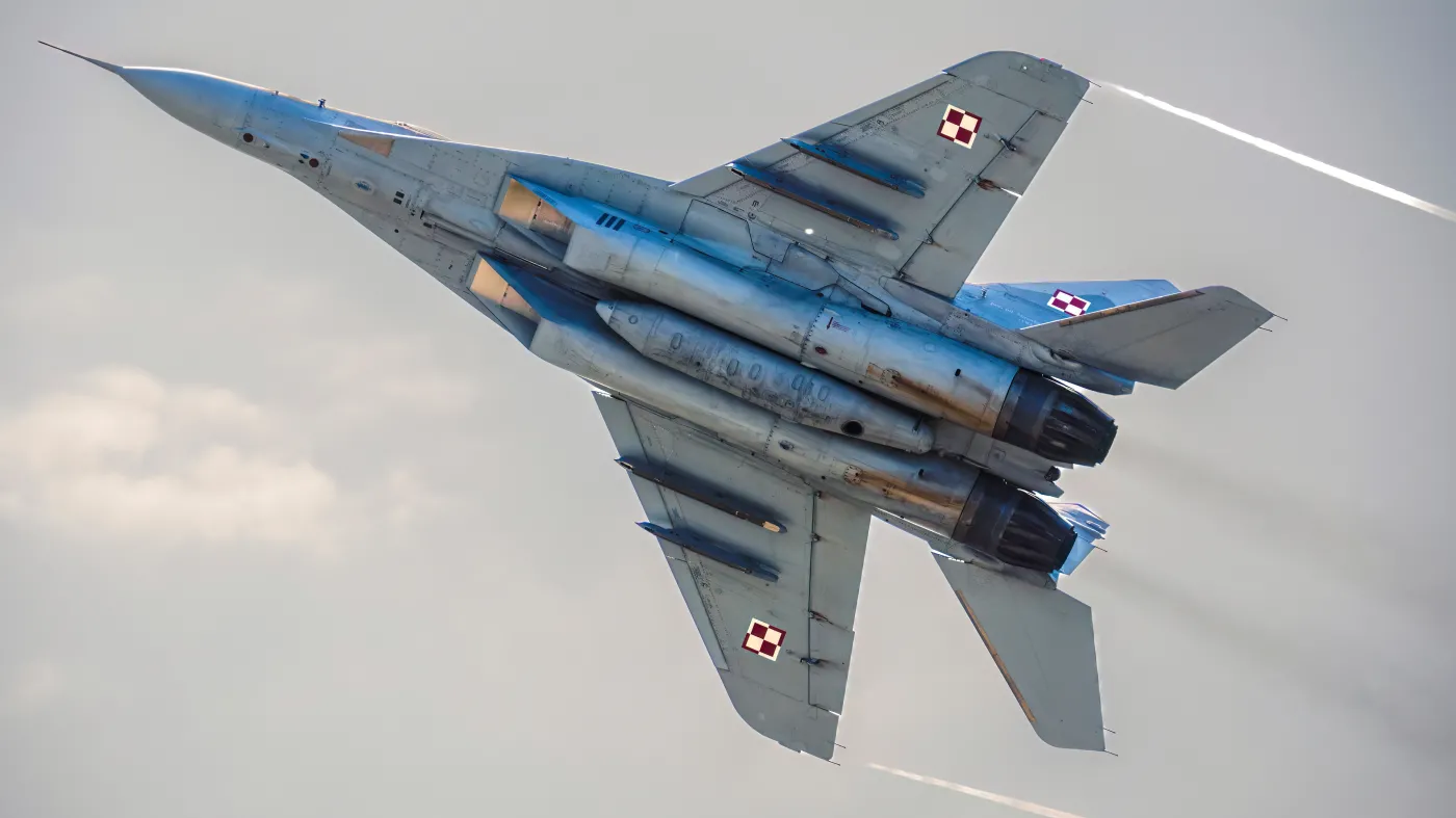 Akcja nad Bałtykiem. Polskie myśliwce przechwyciły rosyjski samolot wojskowy