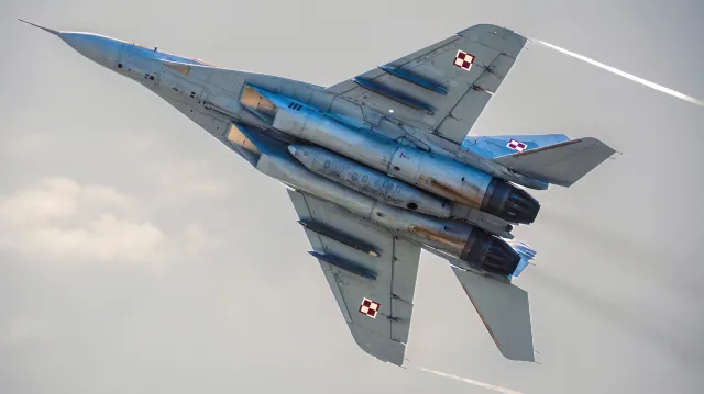 Akcja nad Bałtykiem. Polskie myśliwce przechwyciły rosyjski samolot wojskowy