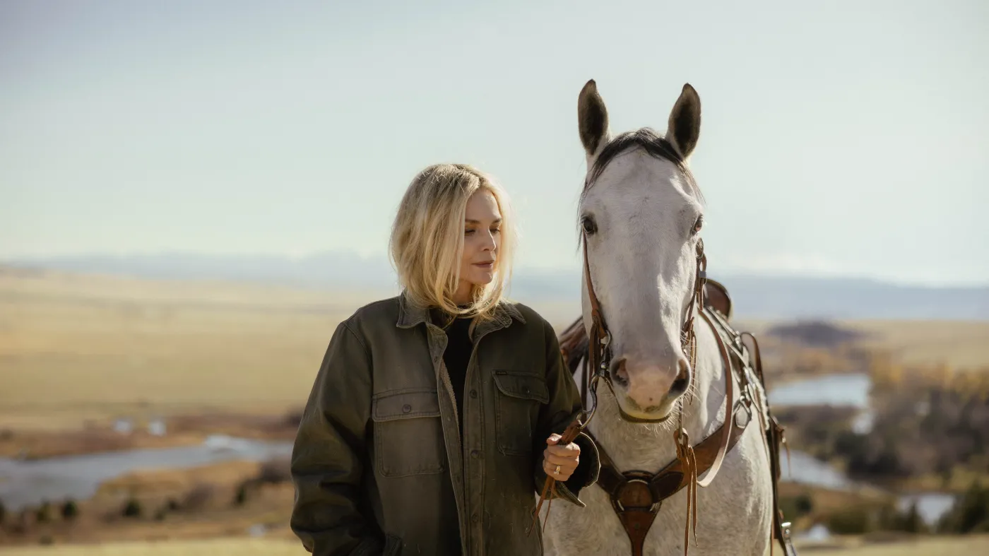 Michelle Pfeiffer jako Stacy Clyburn w szóstym odcinku serialu "Madison"