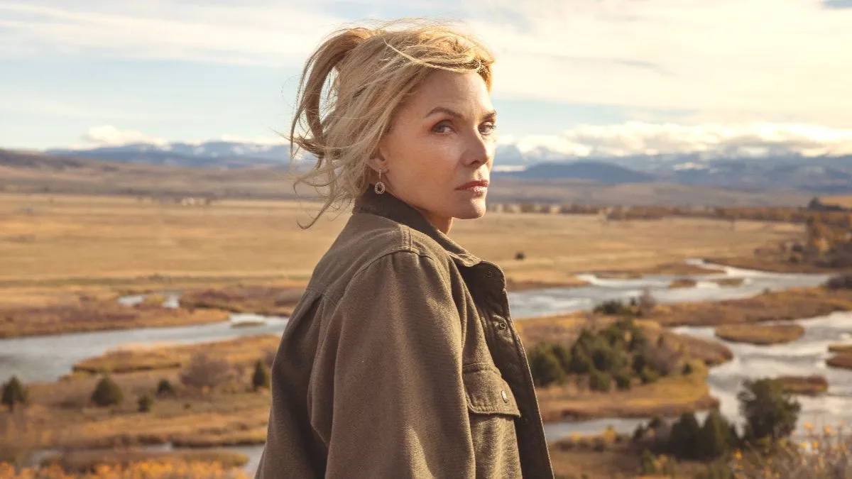 Michelle Pfeiffer jako Stacy Clyburn w piątym odcinku serialu "Madison"