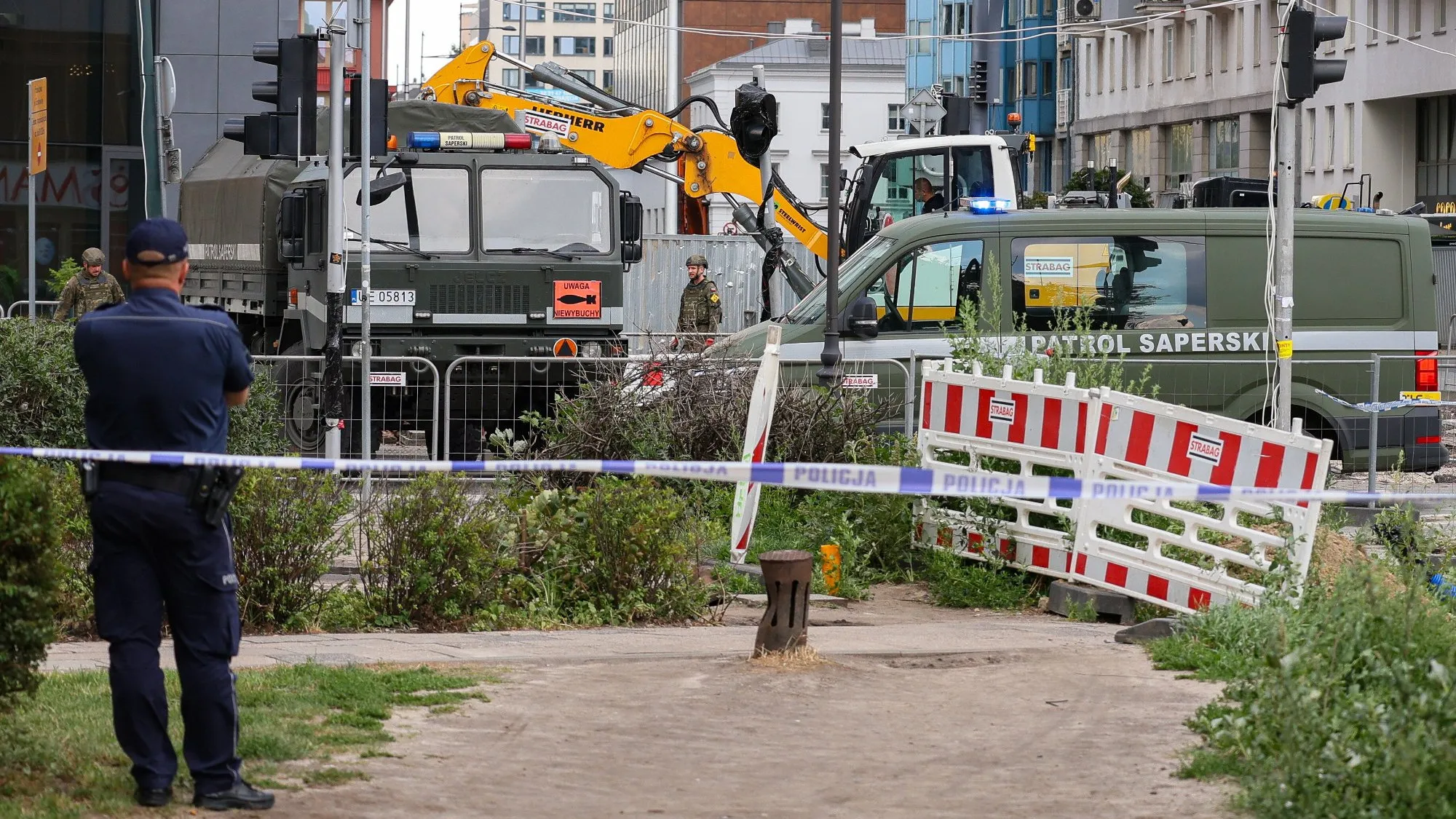 Niewybuchy sparaliżowały centrum Warszawy. Akcja saperów i ewakuacja