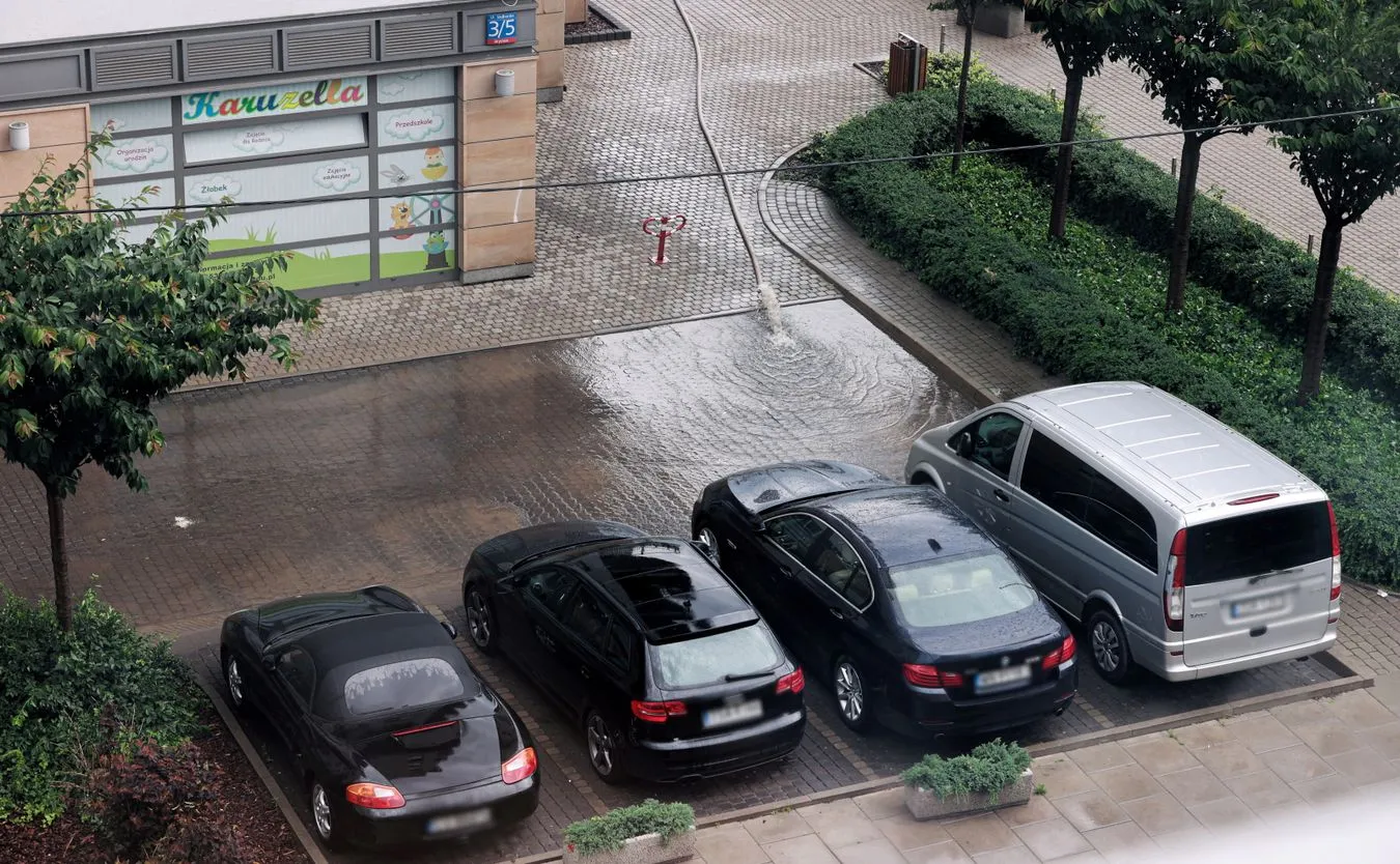 Ponad 2 tys. interwencji straży w związku z burzami i ulewnym deszczem [WIDEO]