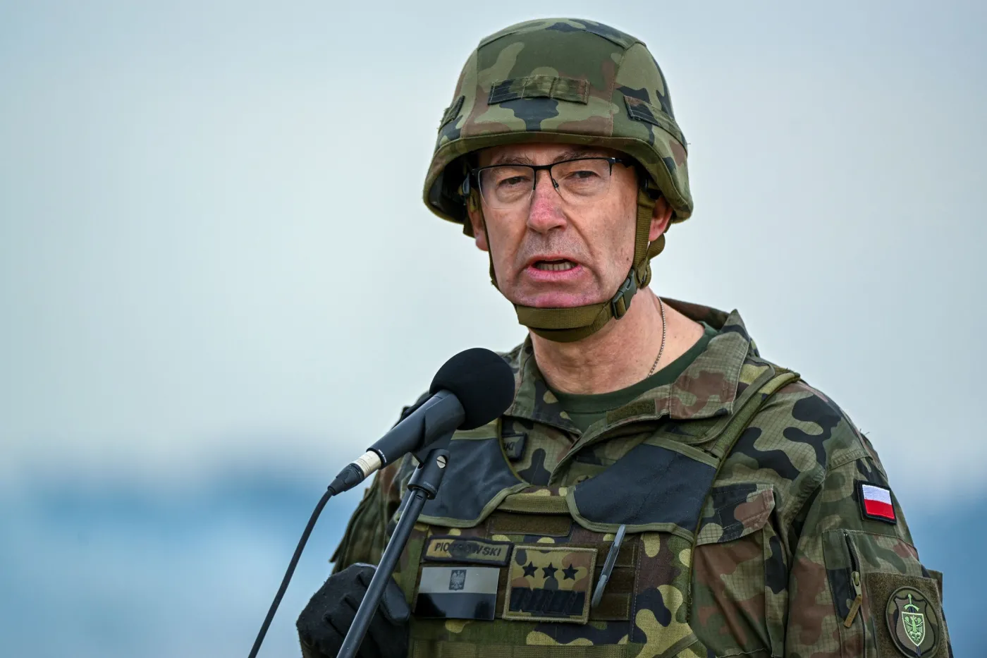 Dowódca Operacyjny Rodzajów Sił Zbrojnych generał broni Tomasz Piotrowski