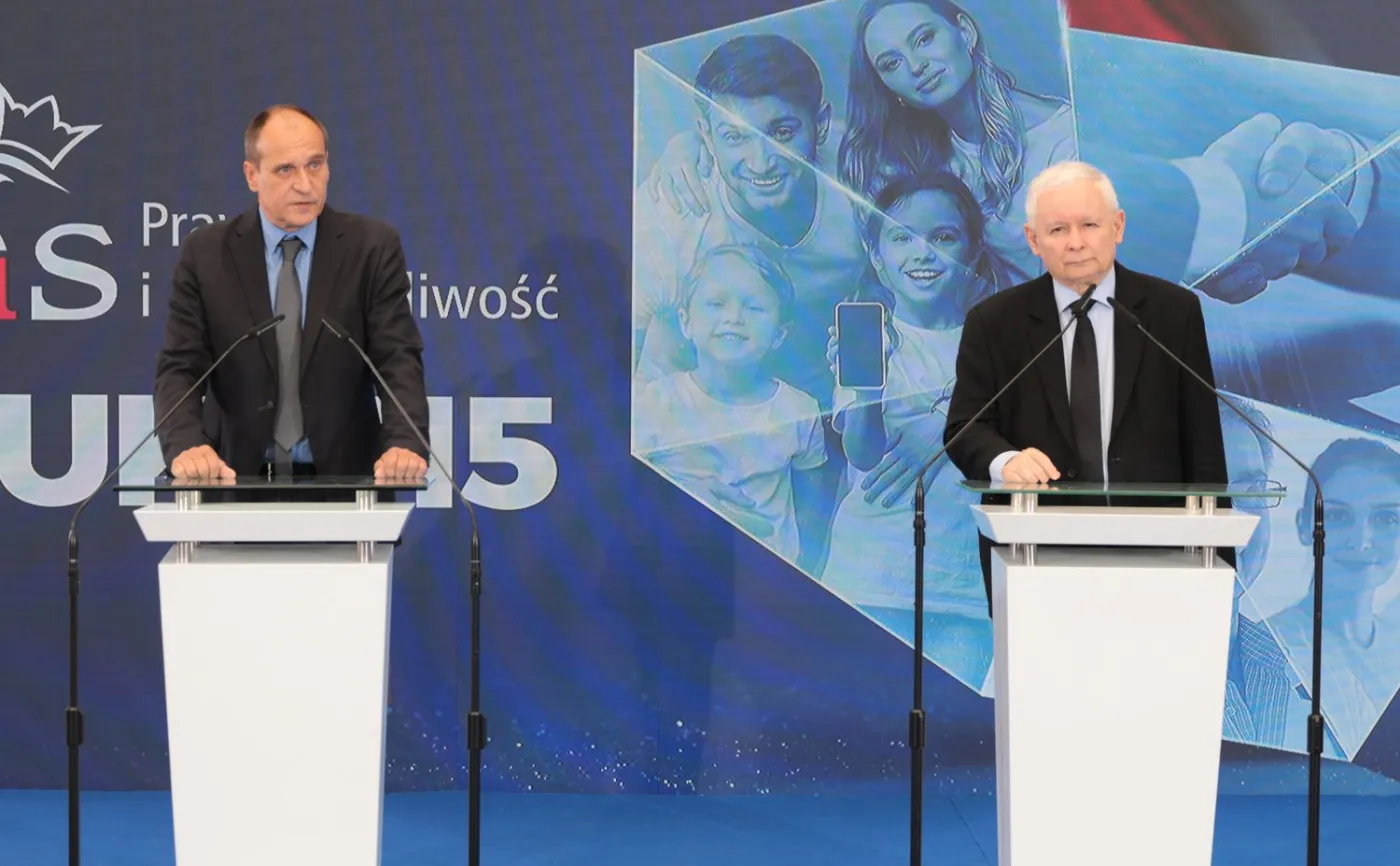 Wybory 2023. Kukiz na konwencji PiS zachwala Kaczyńskiego. "Pierwszy polski polityk, któremu można wierzyć"