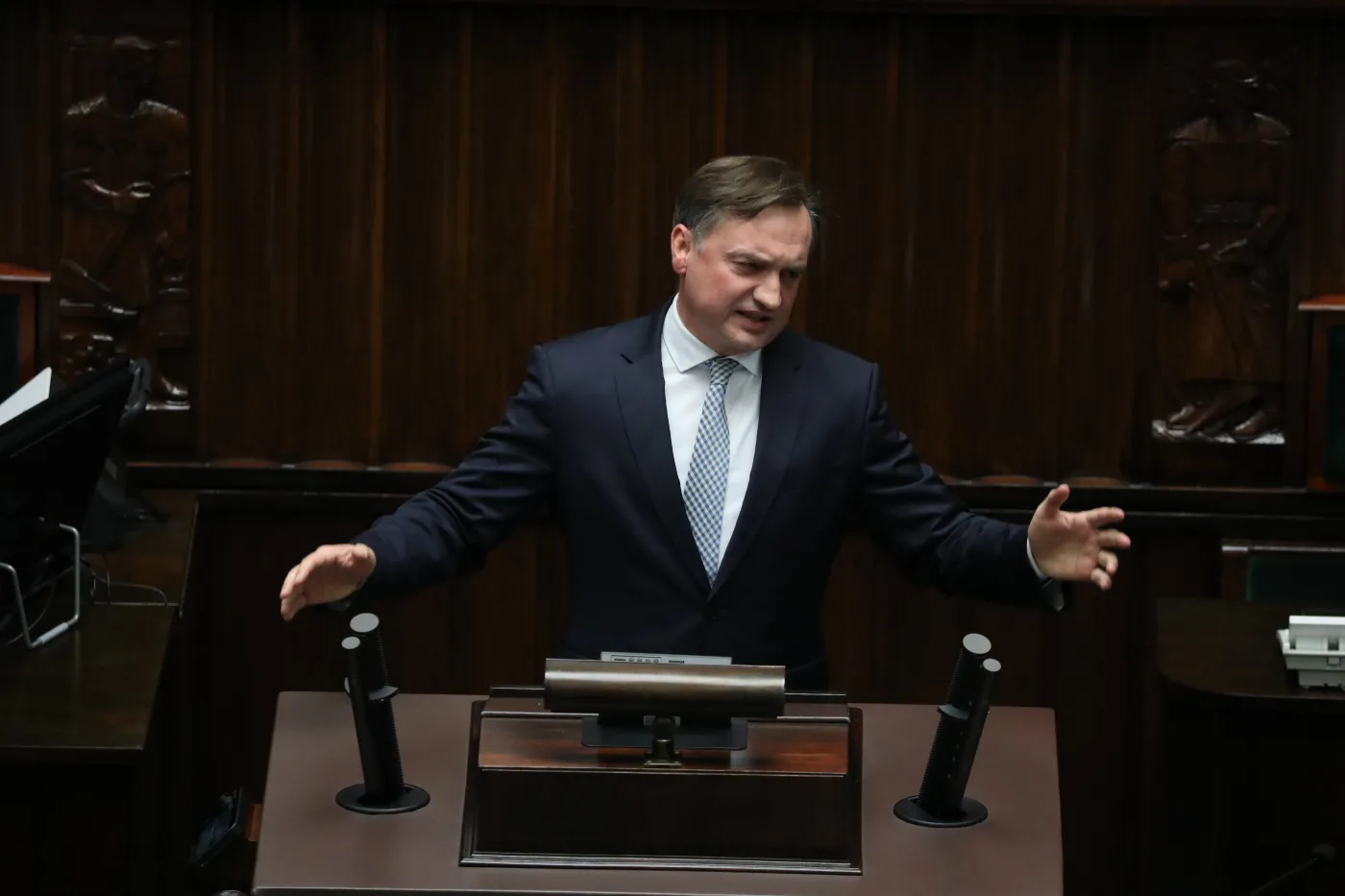 "Zbigniew Ziobro walczy dziś o życie". Nowy wpis Warchoła