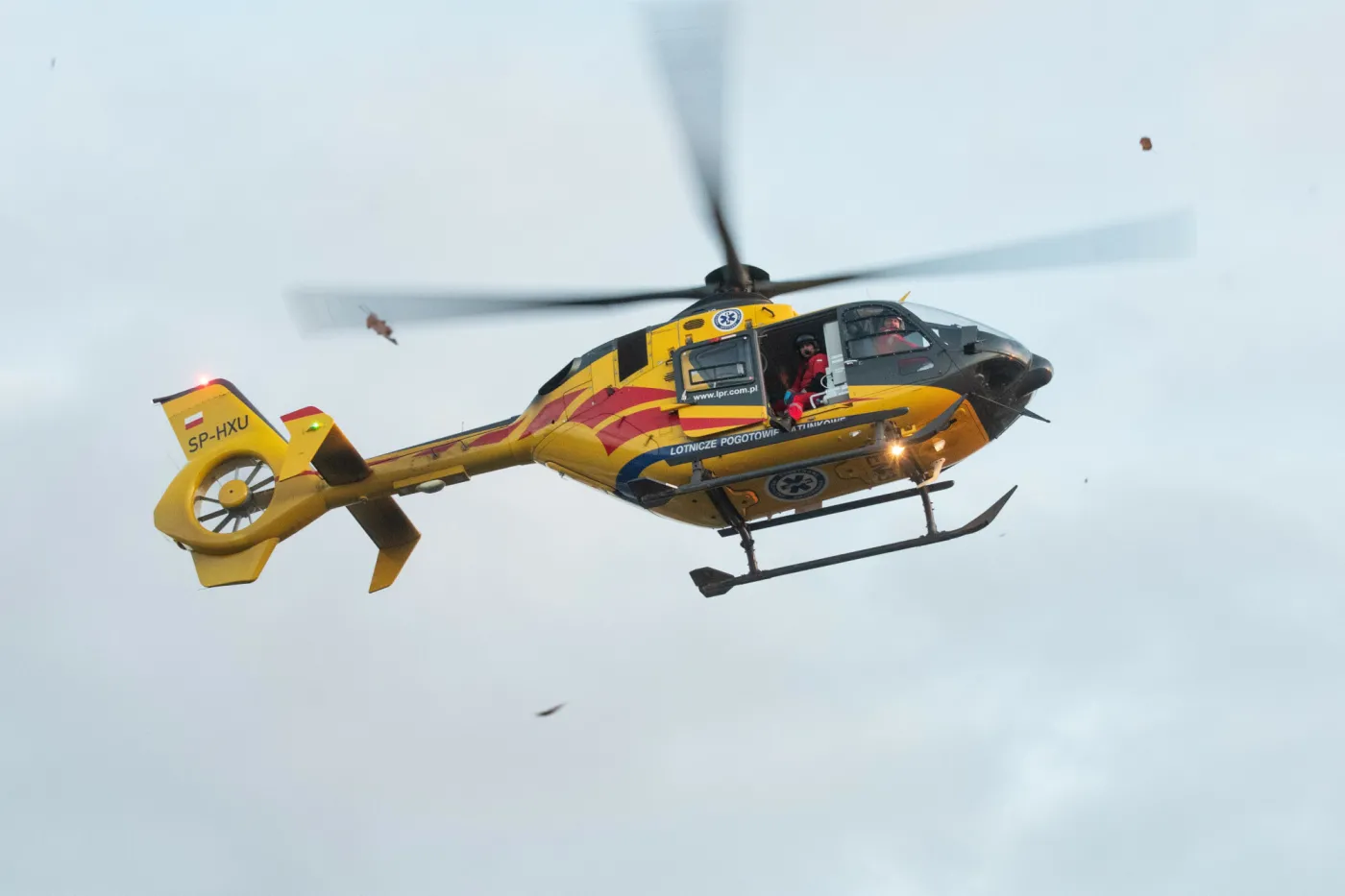 Tragiczny wypadek awionetki w Kaplitynach. Zginął mężczyzna